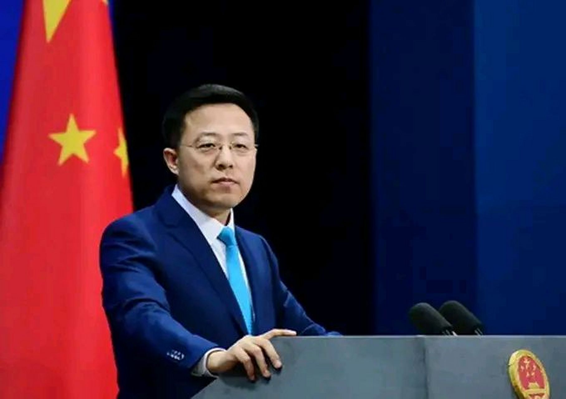 外交部发言人赵立坚回怼路透社记者:首先我要告诉你的是,台湾是中国的