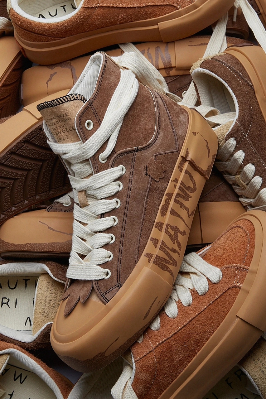 matnut鞋履品牌与当代艺术家mike frederiqo的个人品牌ori frederiqo