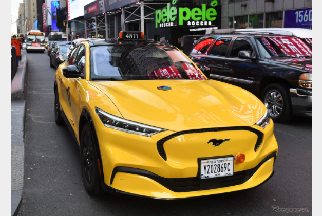 福特野马ev出租车"黄色出租车"……纽约市