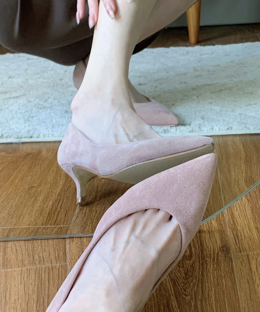 女生的脚为什么没有41码呢