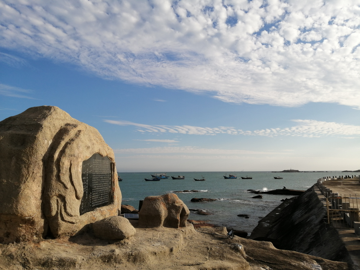 晋江溜江美丽海景风光实拍图