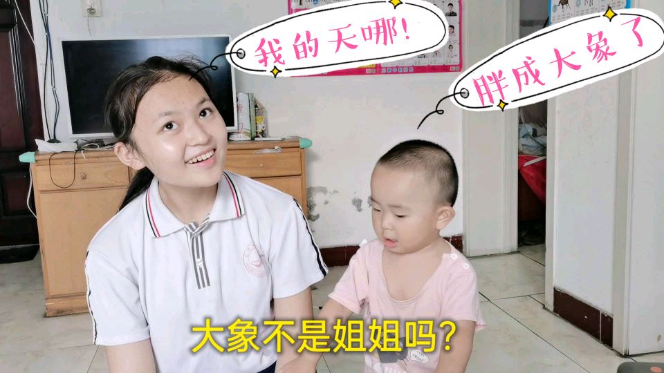 姐姐教英语,宝宝太厉害!全程动物叫最后一句话气哭姐姐