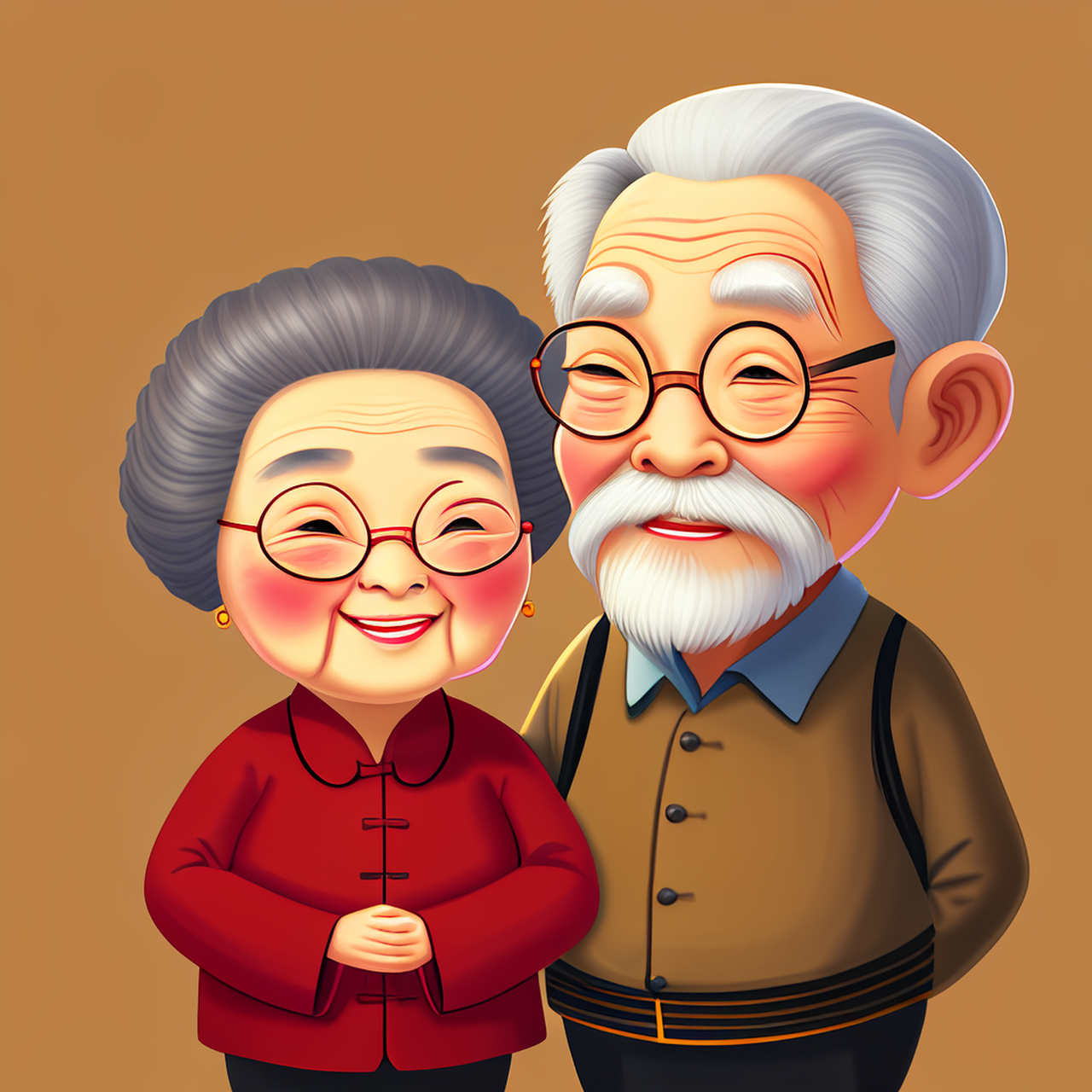 清明时节,一首无韵小诗,追忆我的爷爷奶奶  #清明节寄哀思#  我作为