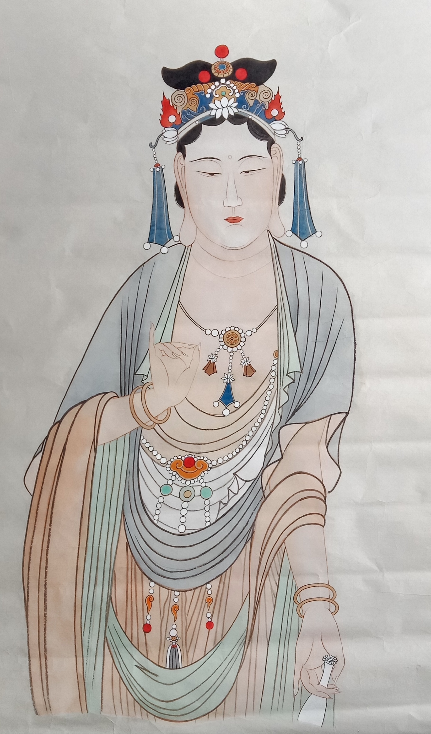 画家杨颢佛像作品选