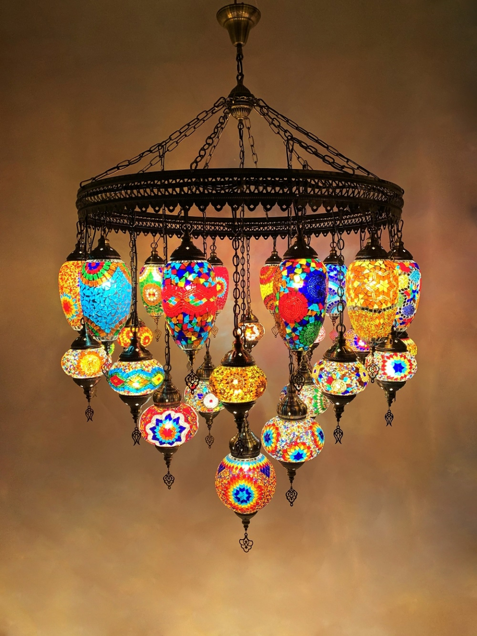 古老风格 波西米亚酒店会所别墅餐厅吊灯