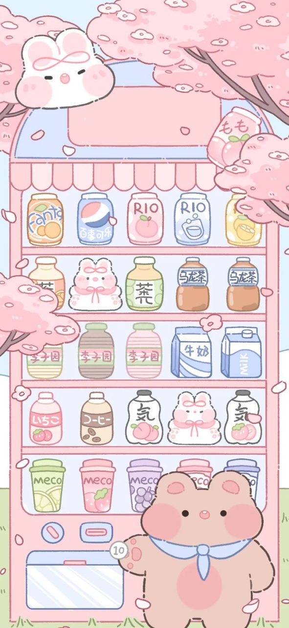 壁纸# 贩卖机,找不同