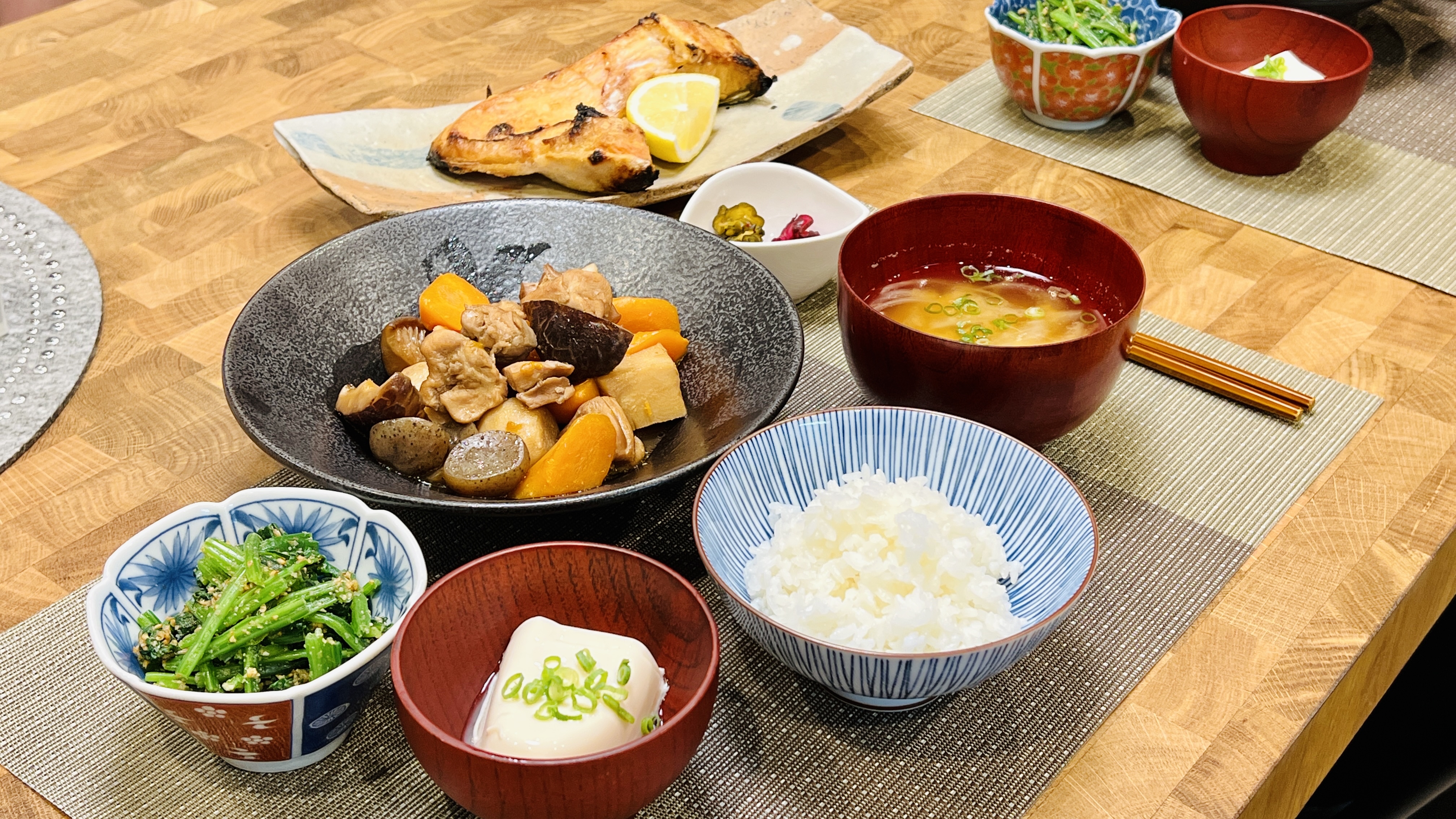 丸子家的和食晚餐如何搭配