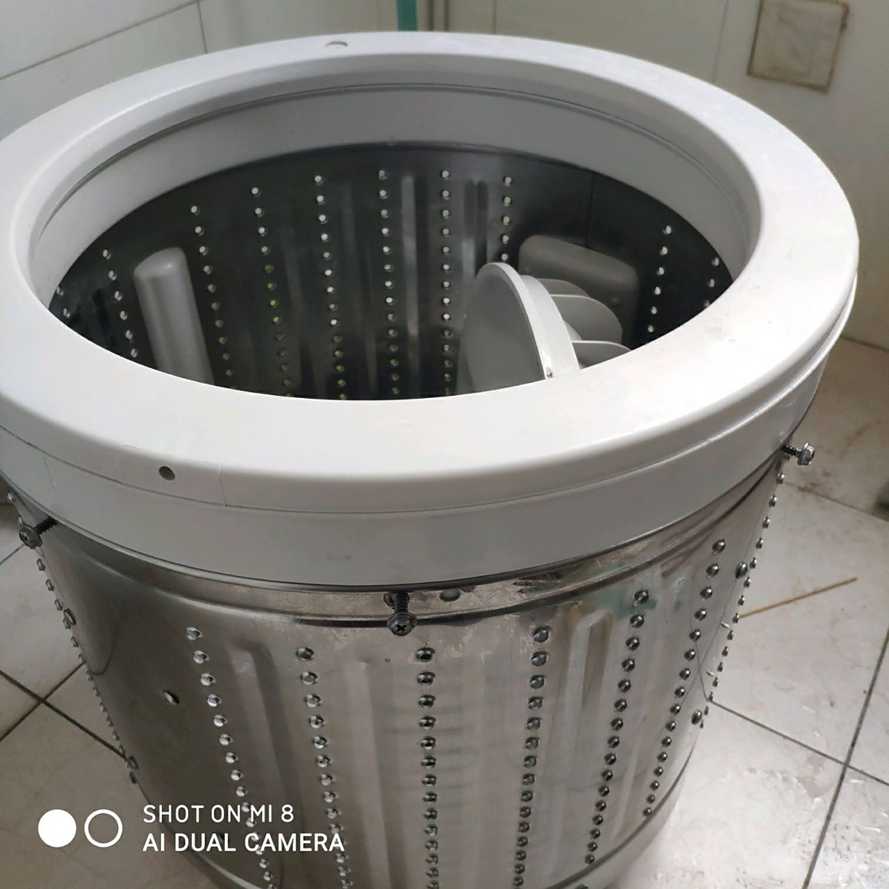 今天海尔洗衣机xqs70-zy1128清洗安装完成,拆洗步骤已分享.