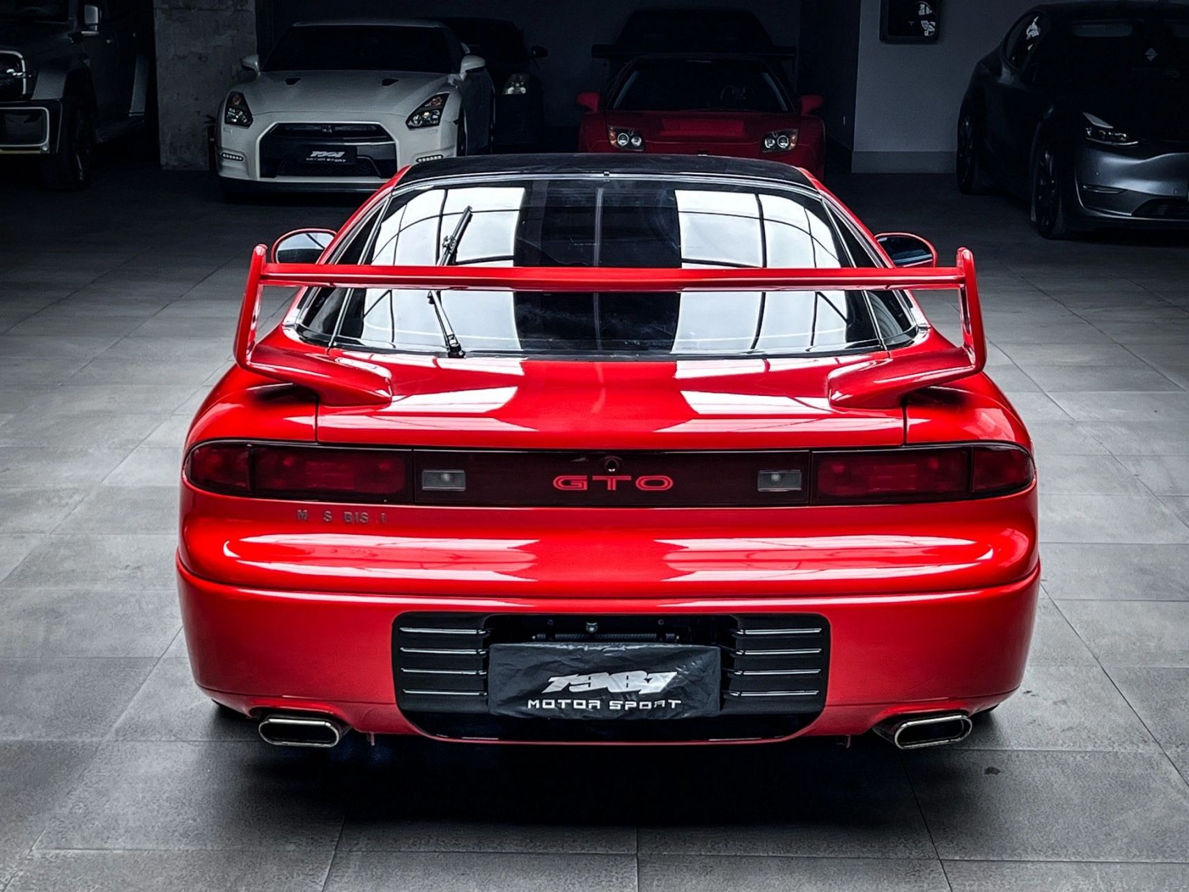 日本曾经的车型是真的经典耐看  三菱3000gt gto