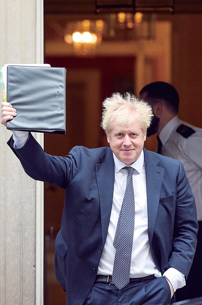 潇洒的英国首相,鲍里斯约翰逊