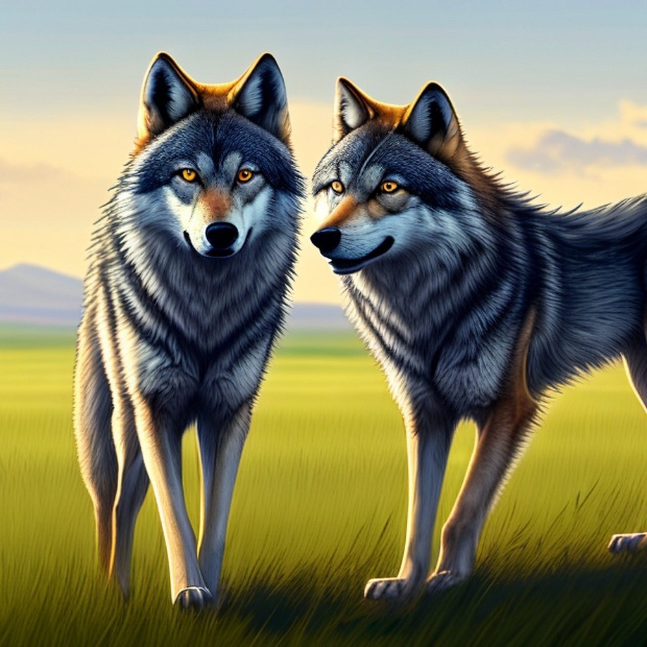 一只狼是愤怒,嫉妒,自怜,无欲望,自私和妒忌;另一只狼是欢乐,平静,爱