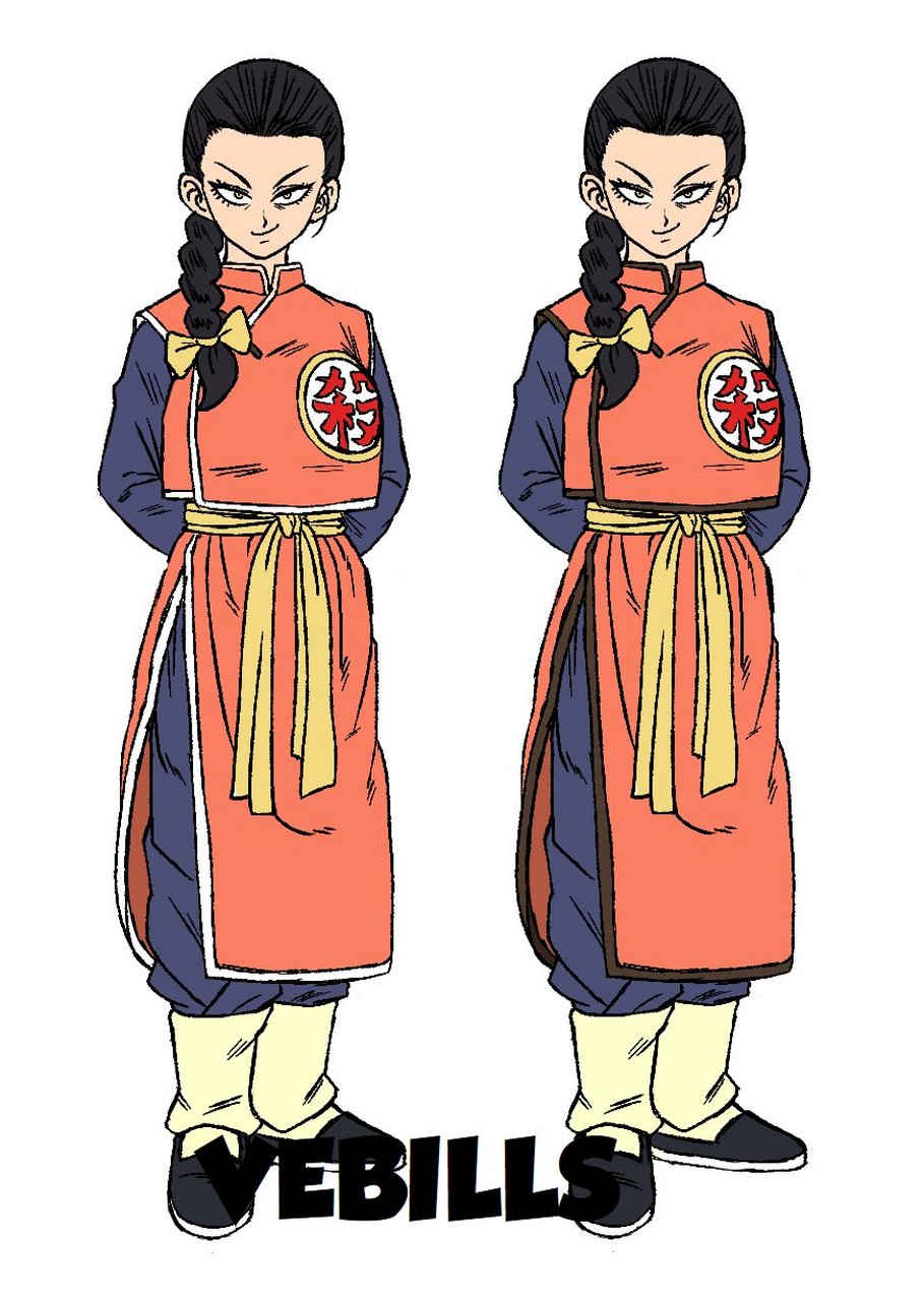 网友设计的桃白白的女儿#龙珠