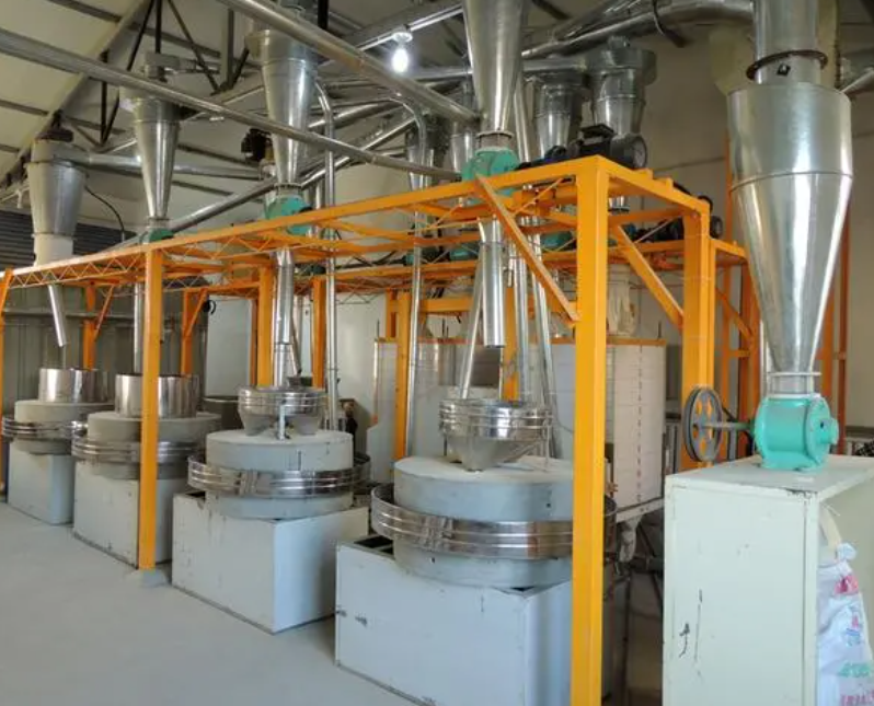 日产30吨石磨面粉加工生产线机械设备