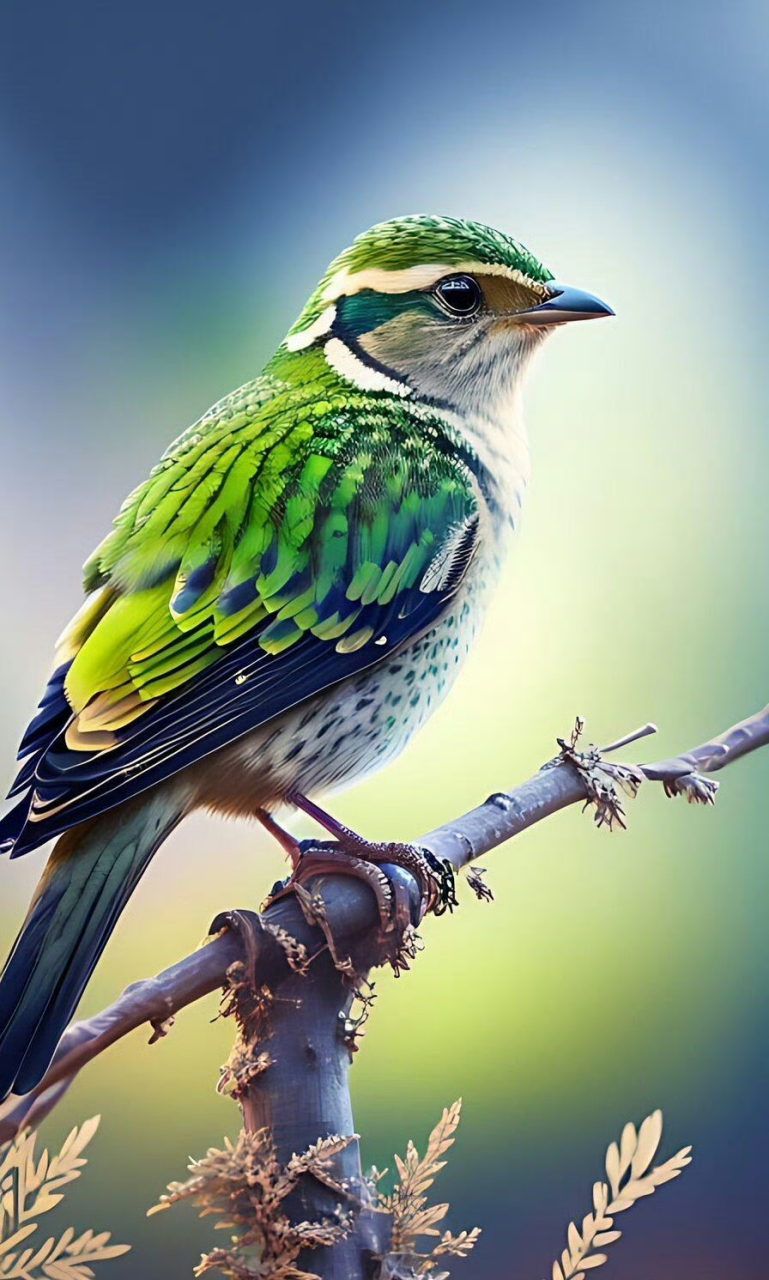 如何拯救你的春节调休# 吉祥如意百灵鸟精美壁纸