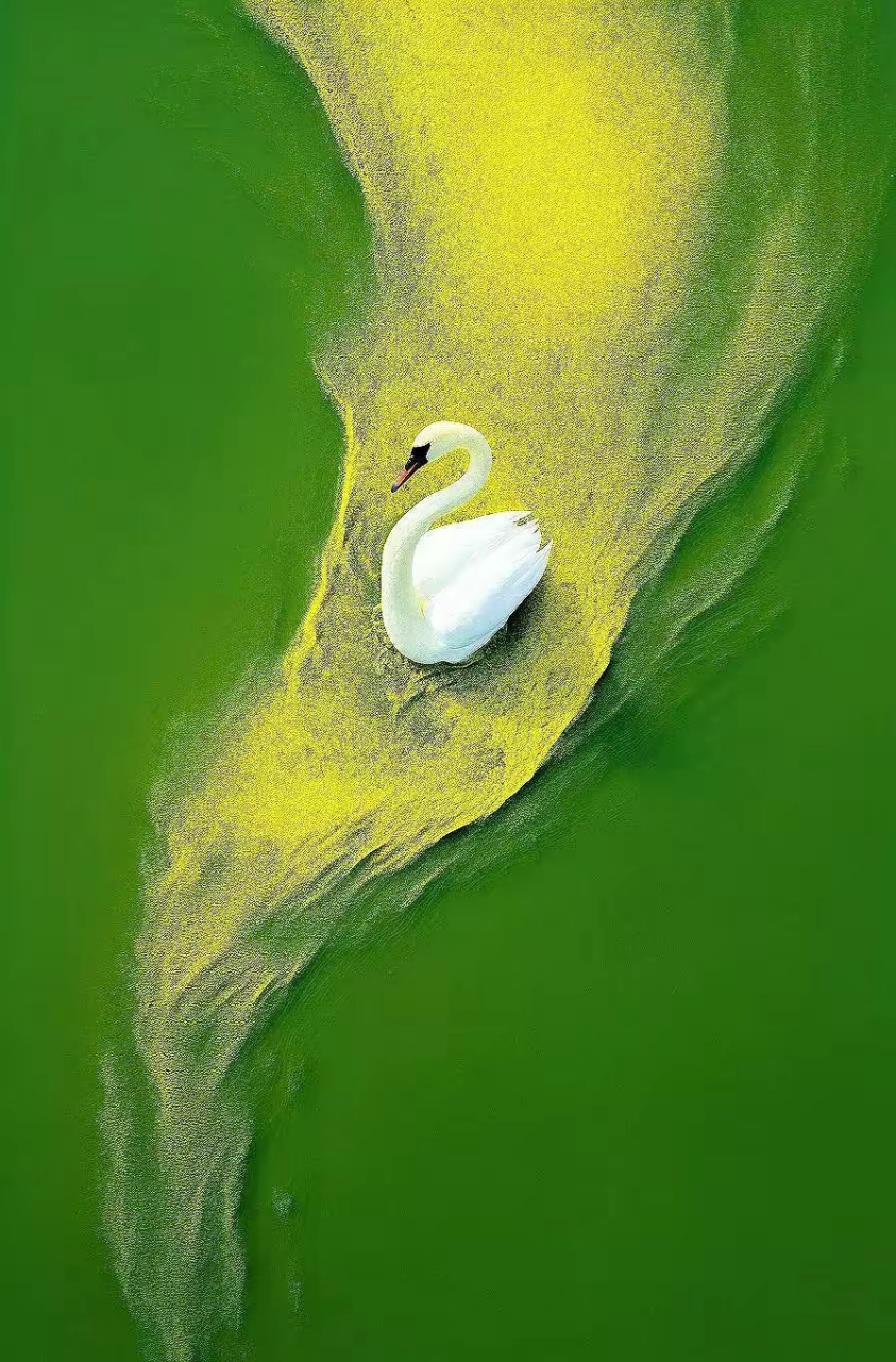 每日壁纸秀～天鹅