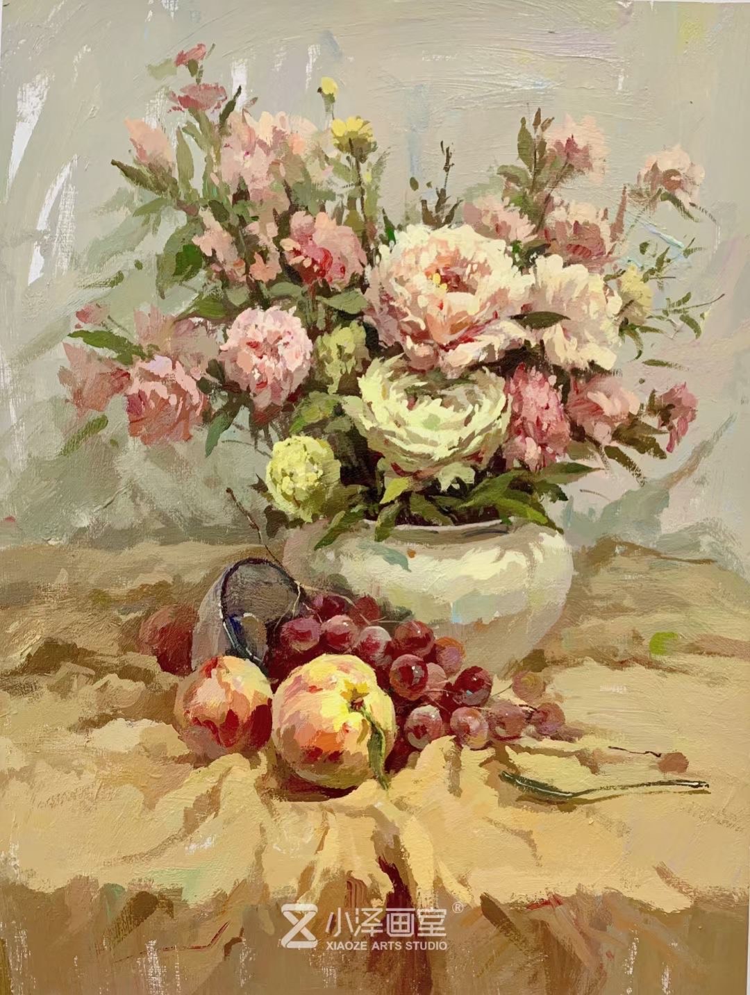小泽画室李奕林老师色彩静物作品