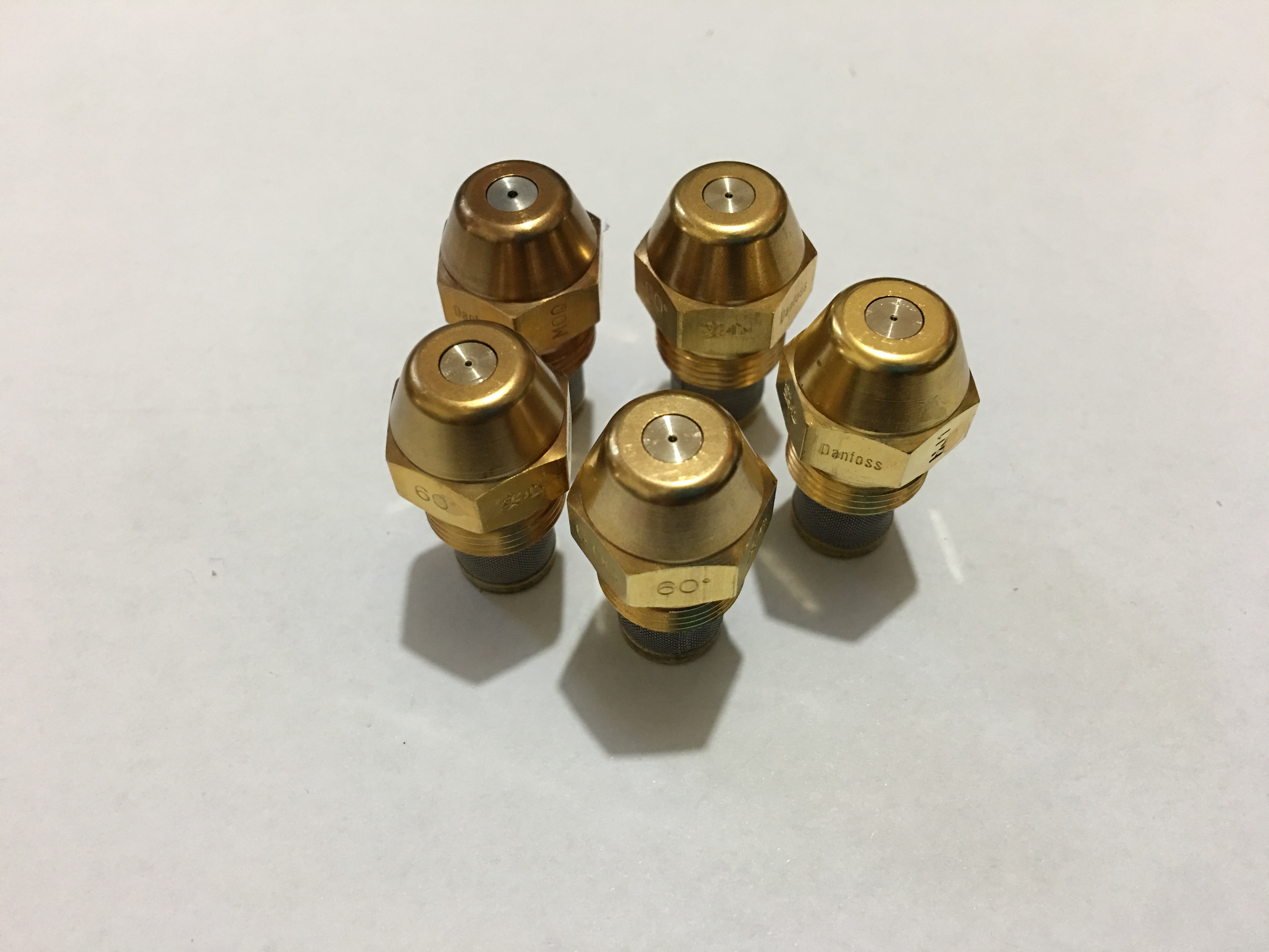 丹佛斯铜油嘴 喷油嘴 雾化喷嘴 60度 45度 80度