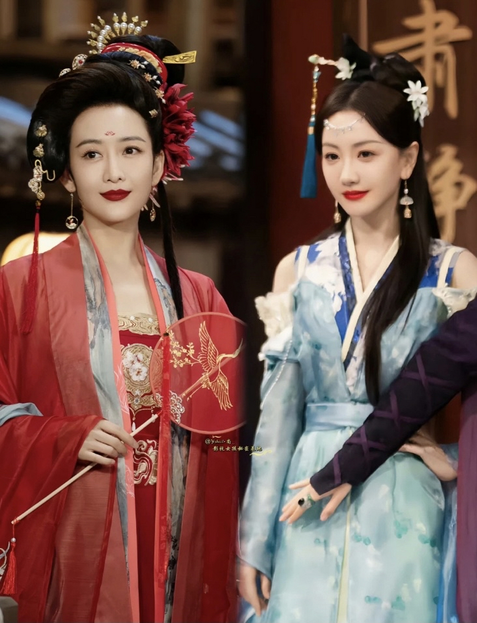 有被杨蓉王鸥大侦探的妆造惊艳到,自古红蓝……?