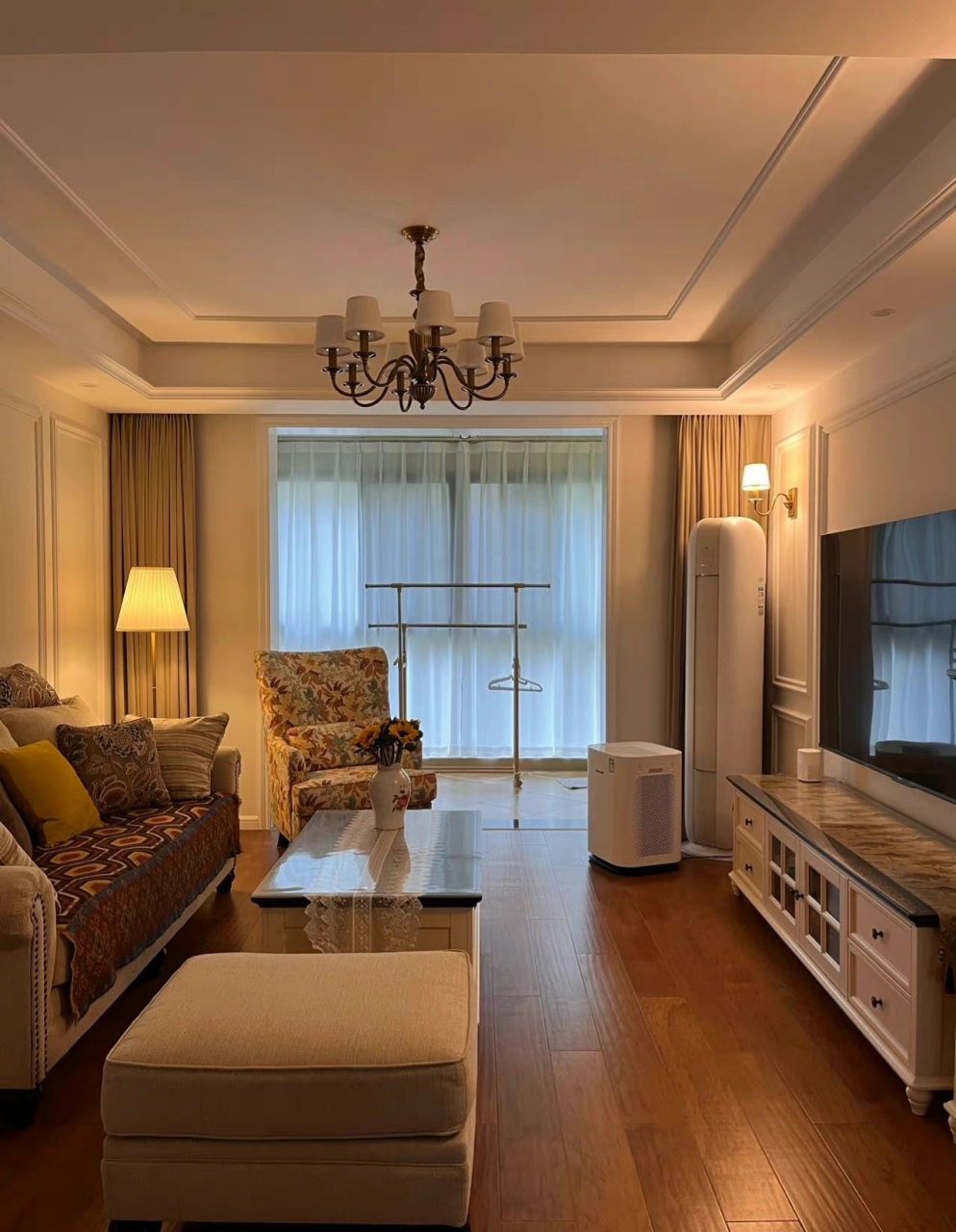 小美风格的复古之家~ 本案例设计师采用了小美风格,既有复古的美感又