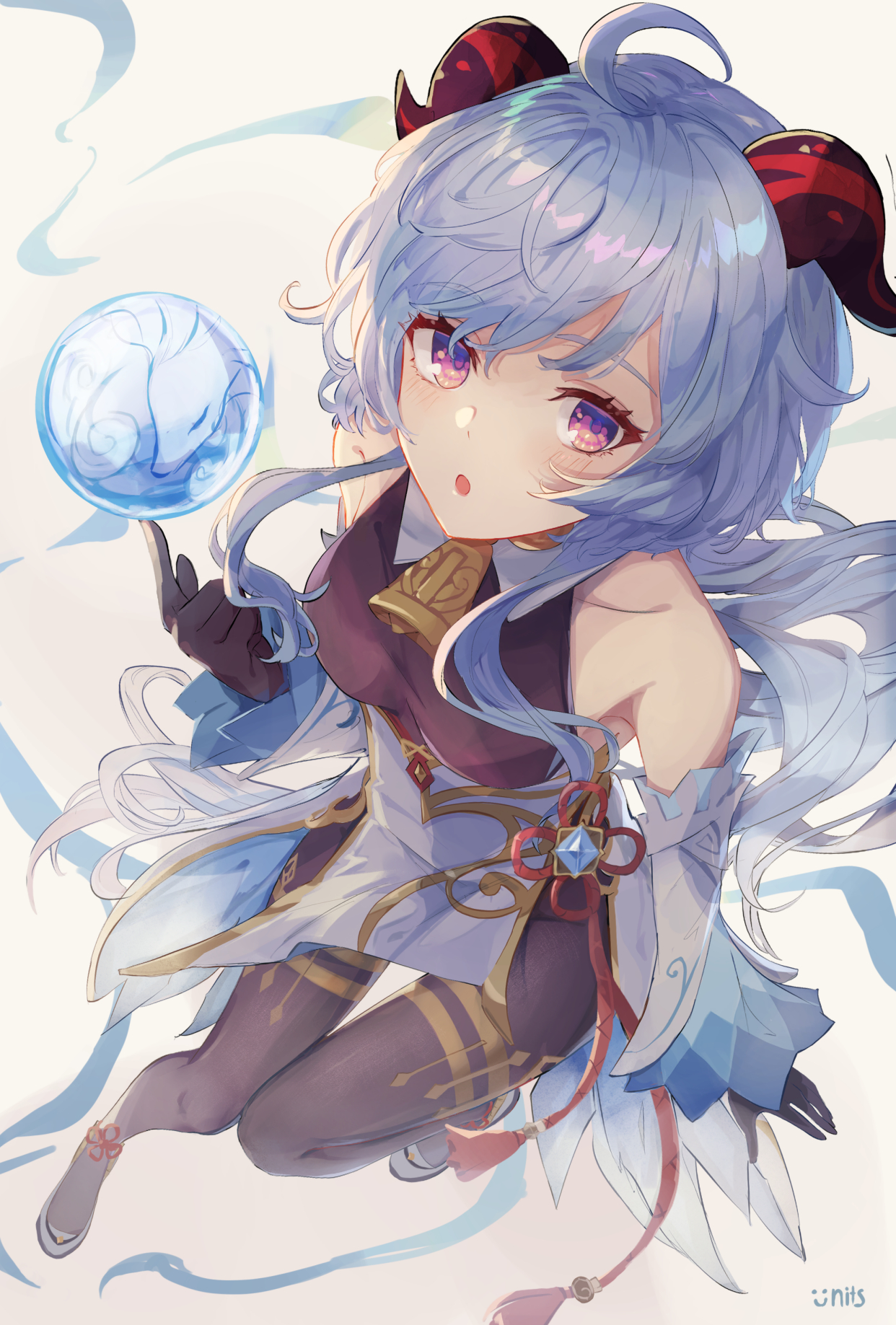 原神:风雪的缩影,如琉璃般飘落--甘雨