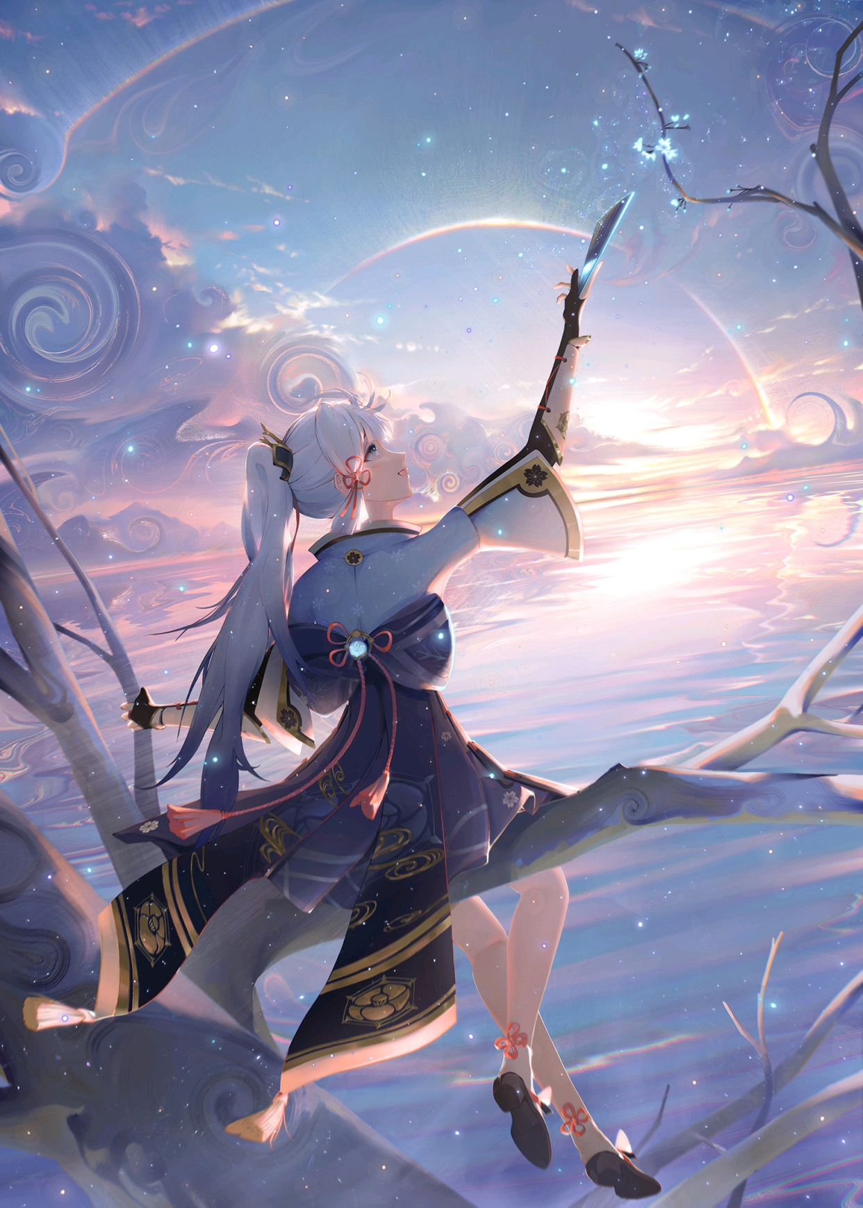 原神二次元美图:稻妻神里流太刀术皆传——神里陵华,参上