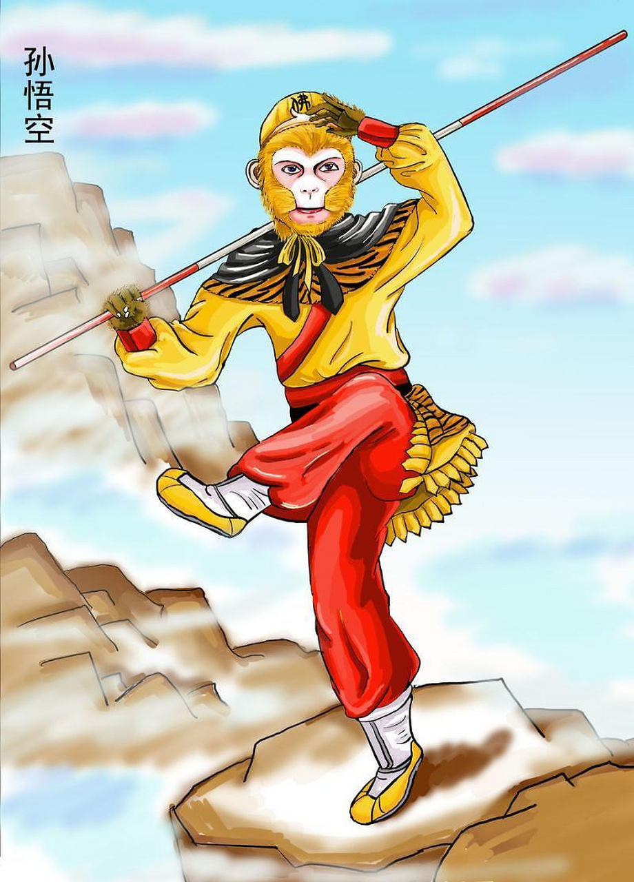 原来发现孙悟空才是男主的天花板  长相帅气  古灵精怪  心怀慈悲  不