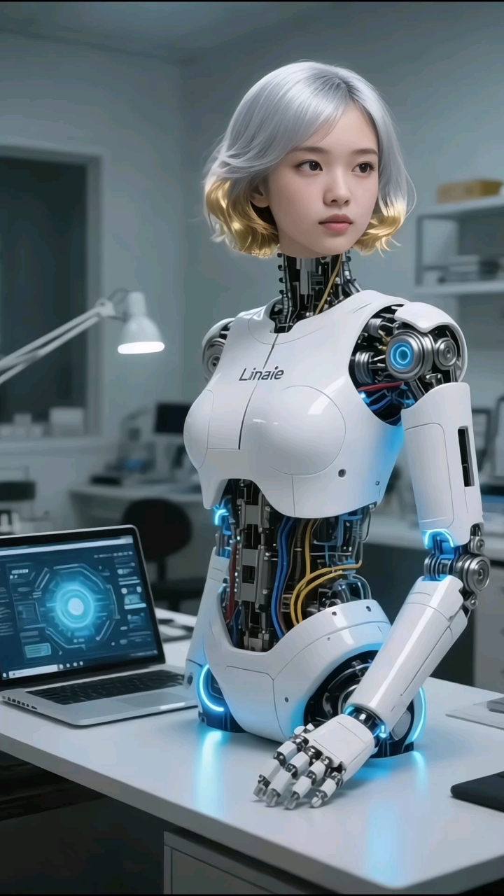 人工智能机器人女孩