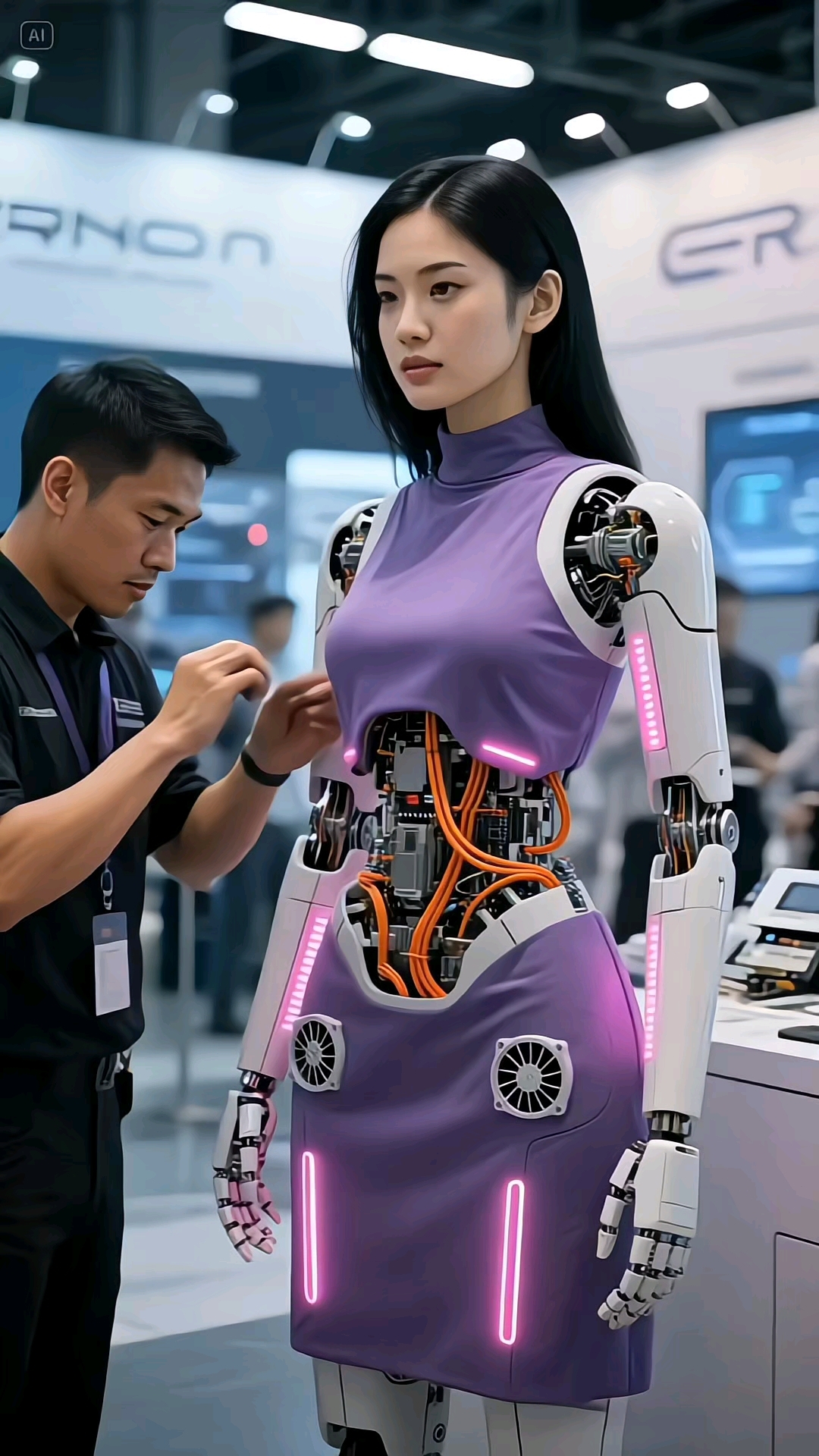 ai 人工智能美女机器人
