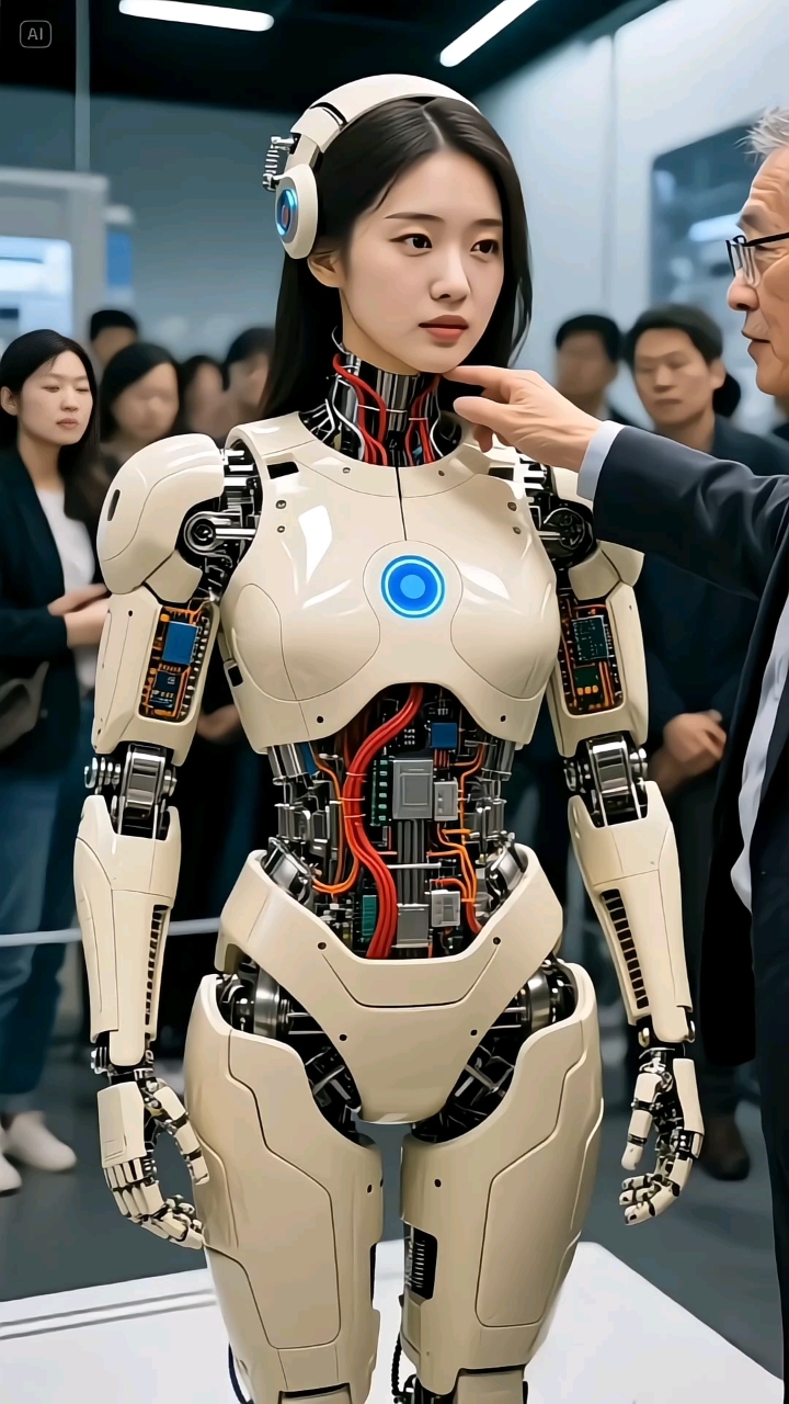 ai人工智能美女机器人