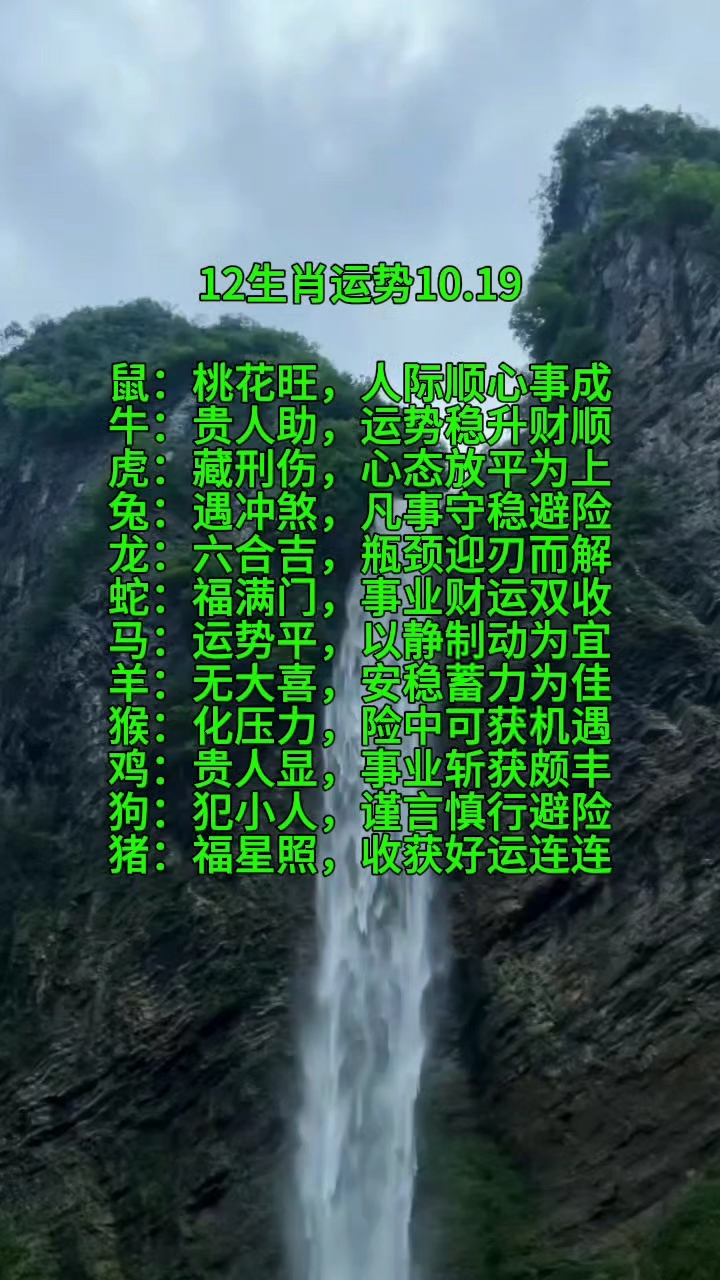 十二生肖运势接口(十二生肖运势免费查)