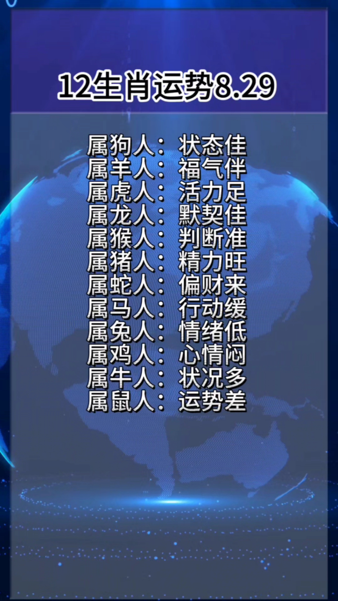 7.26生肖运势(2021726生肖运势)