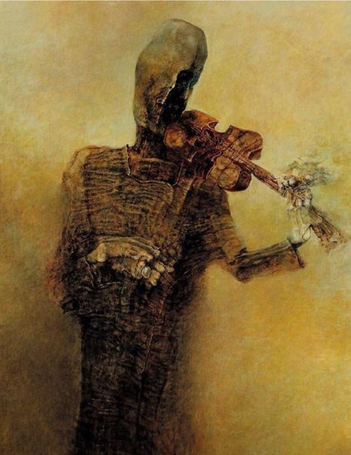 画家遭遇车祸,心脏停跳十几分钟,醒来后他画出了"地狱图"