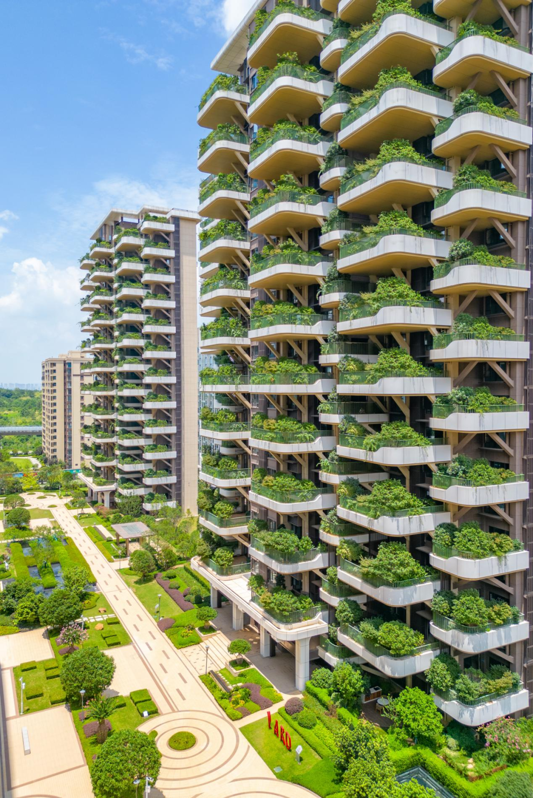 美得像效果图!长沙首个"空中花园别墅"交付,超震撼