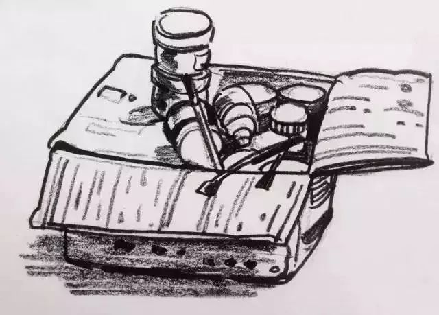场景速写中有了这些道具,就不愁没素材了!