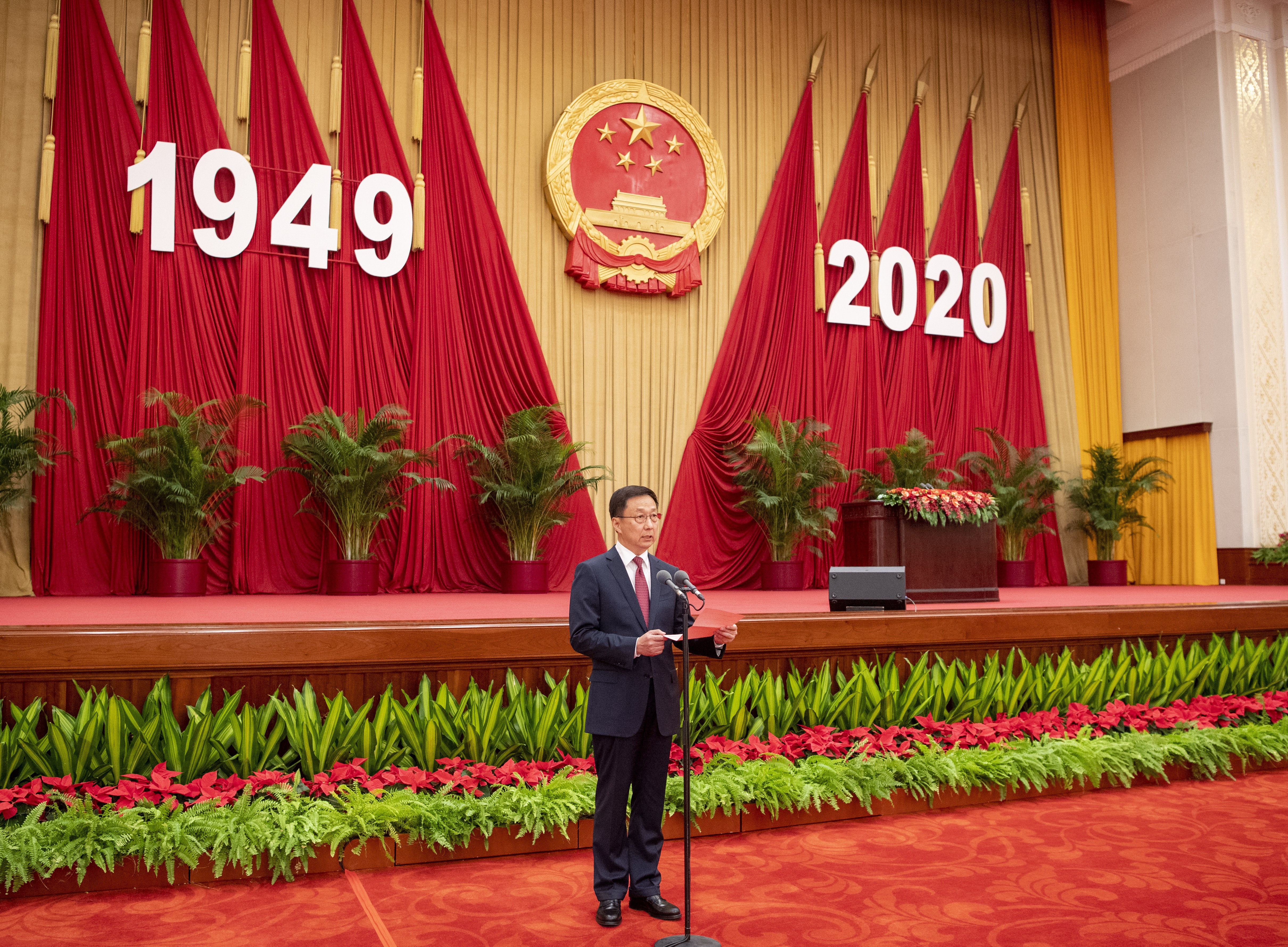 国务院在京举行国庆招待会(2)