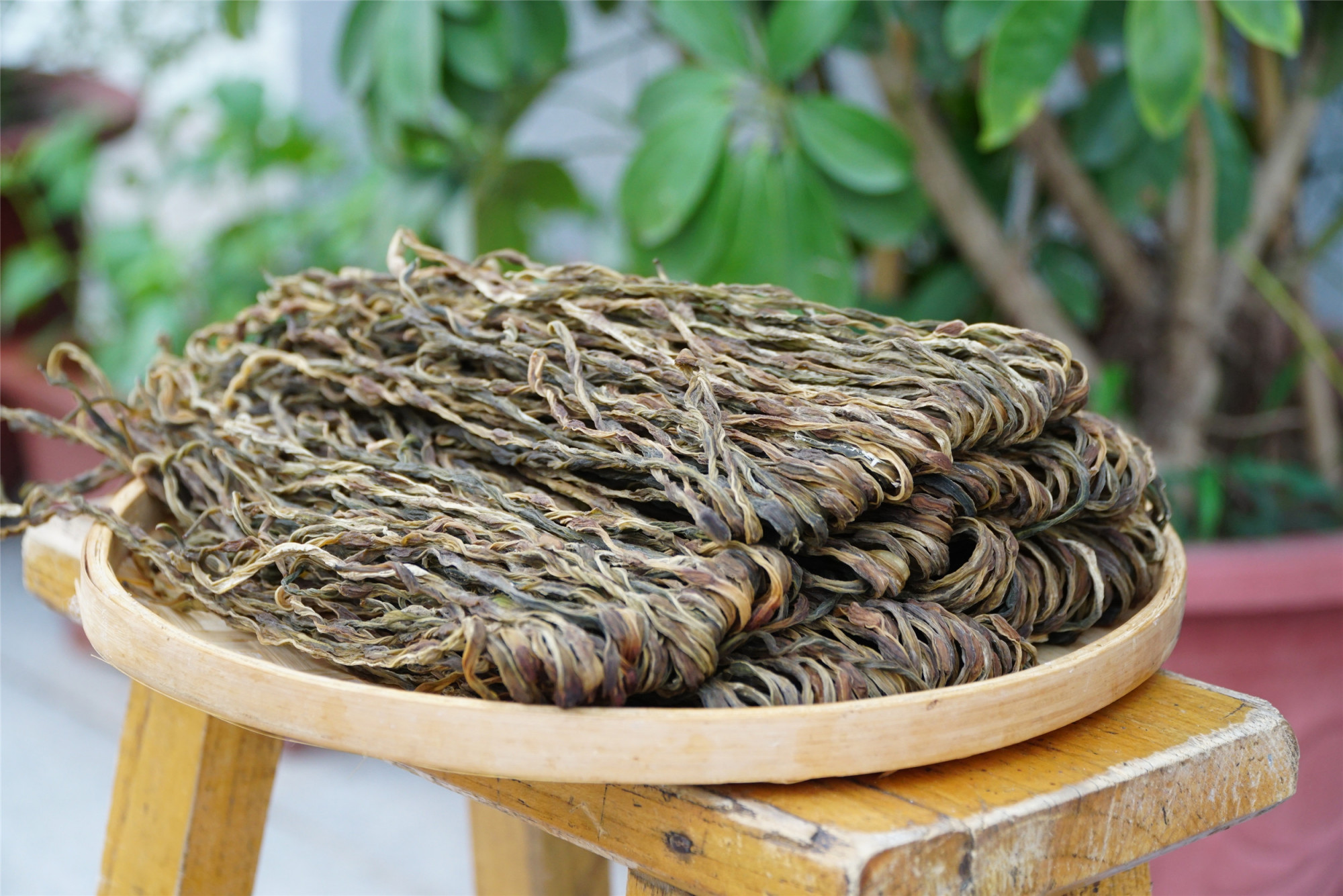 每年夏天,我家必晒的干豆角,10斤晒1斤,老做法简单,味道更香