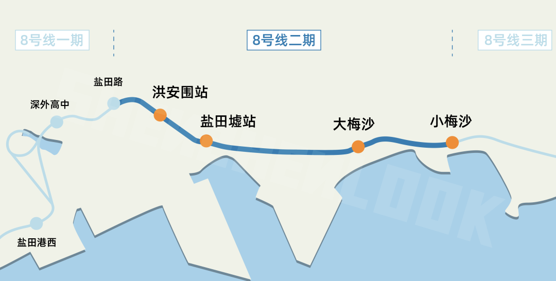 深圳新地铁开通!莲塘口岸直达大小梅沙!