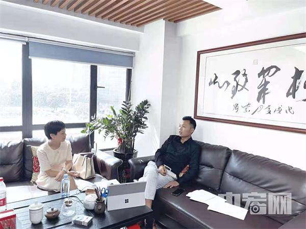 "一点资讯"深圳站负责人曾秀清到访中宏网广东