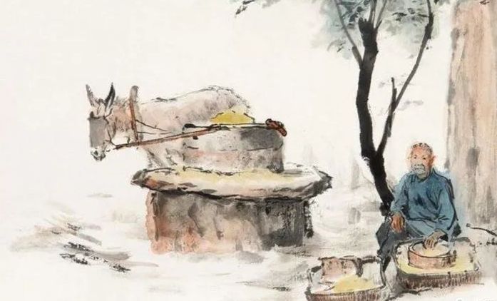 延津乡村记忆:家乡的那盘老石磨