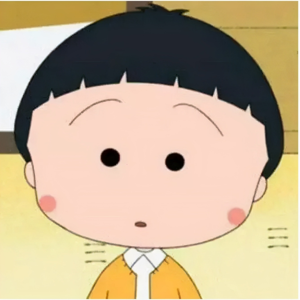 为什么樱桃小丸子只有眼睛和嘴巴,却没有鼻子呢?哈哈哈