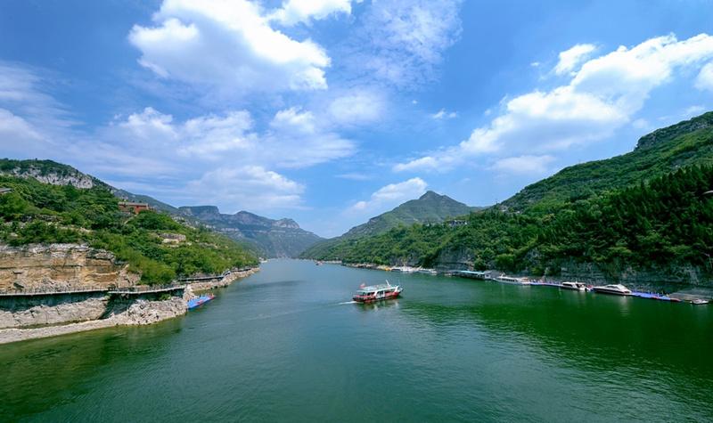 "豫北小桂林",青天河景区