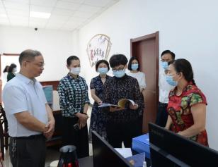 市妇联党组书记蔡桂红到孝南调研妇女工作