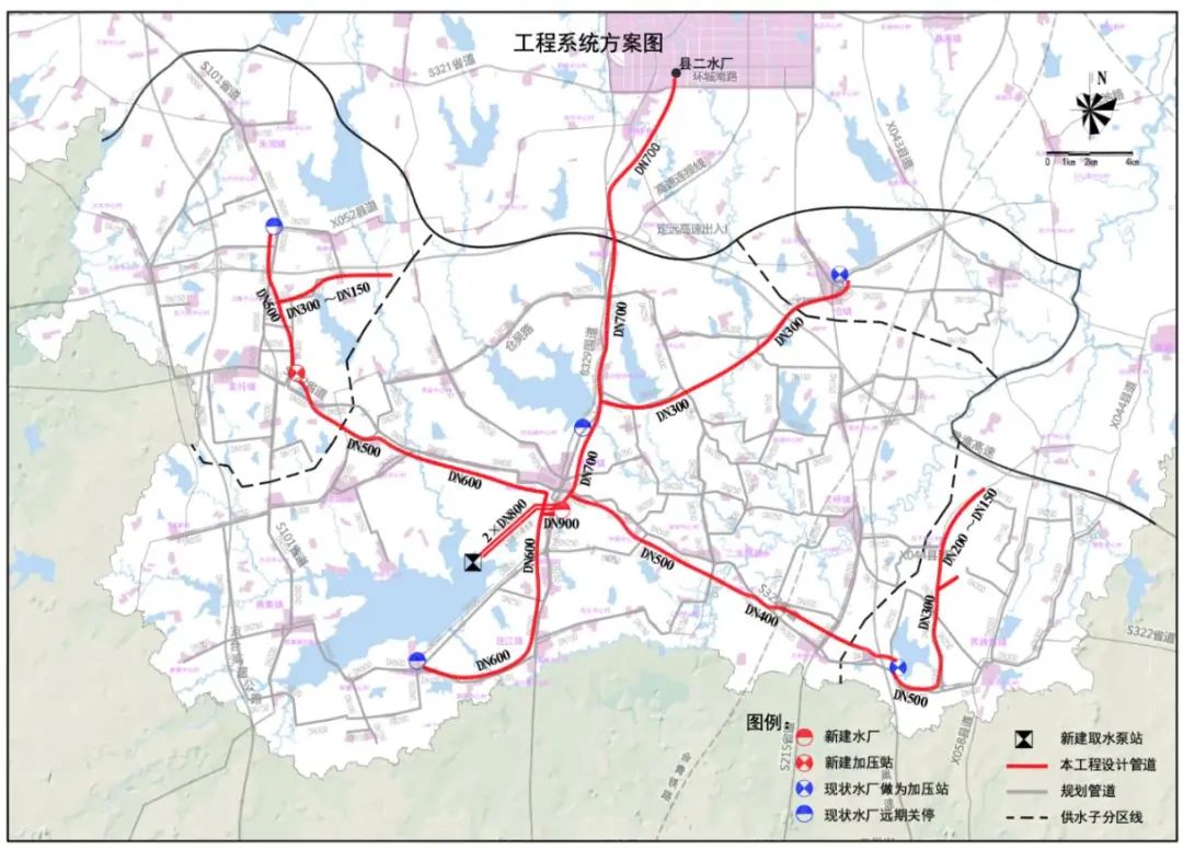 公司中標安徽定遠統籌供水一期工程——江巷自來水廠工程施工總承包