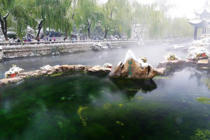 济南的冬天空灵的意思