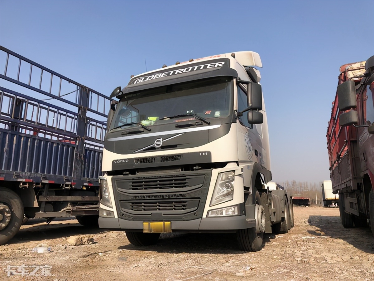 服役6年的沃尔沃fm牵引车,八成新却无人问津,令人唏嘘不已