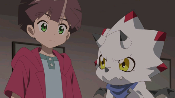 数码宝贝幽灵游戏:冒充兽登场官方发布新海报,伽马兽要被冒充了