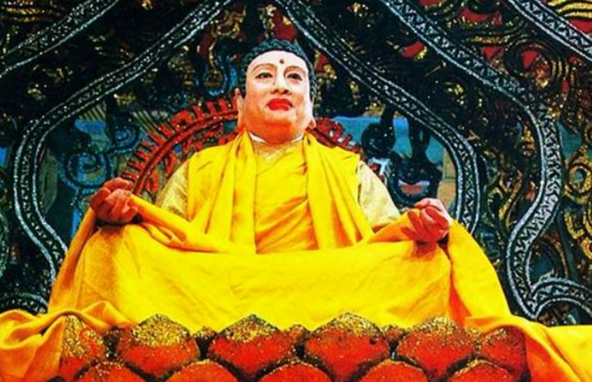 有一次,扮演如来佛祖的朱龙广,竟然收到一封来自尼泊尔的信件,信封上