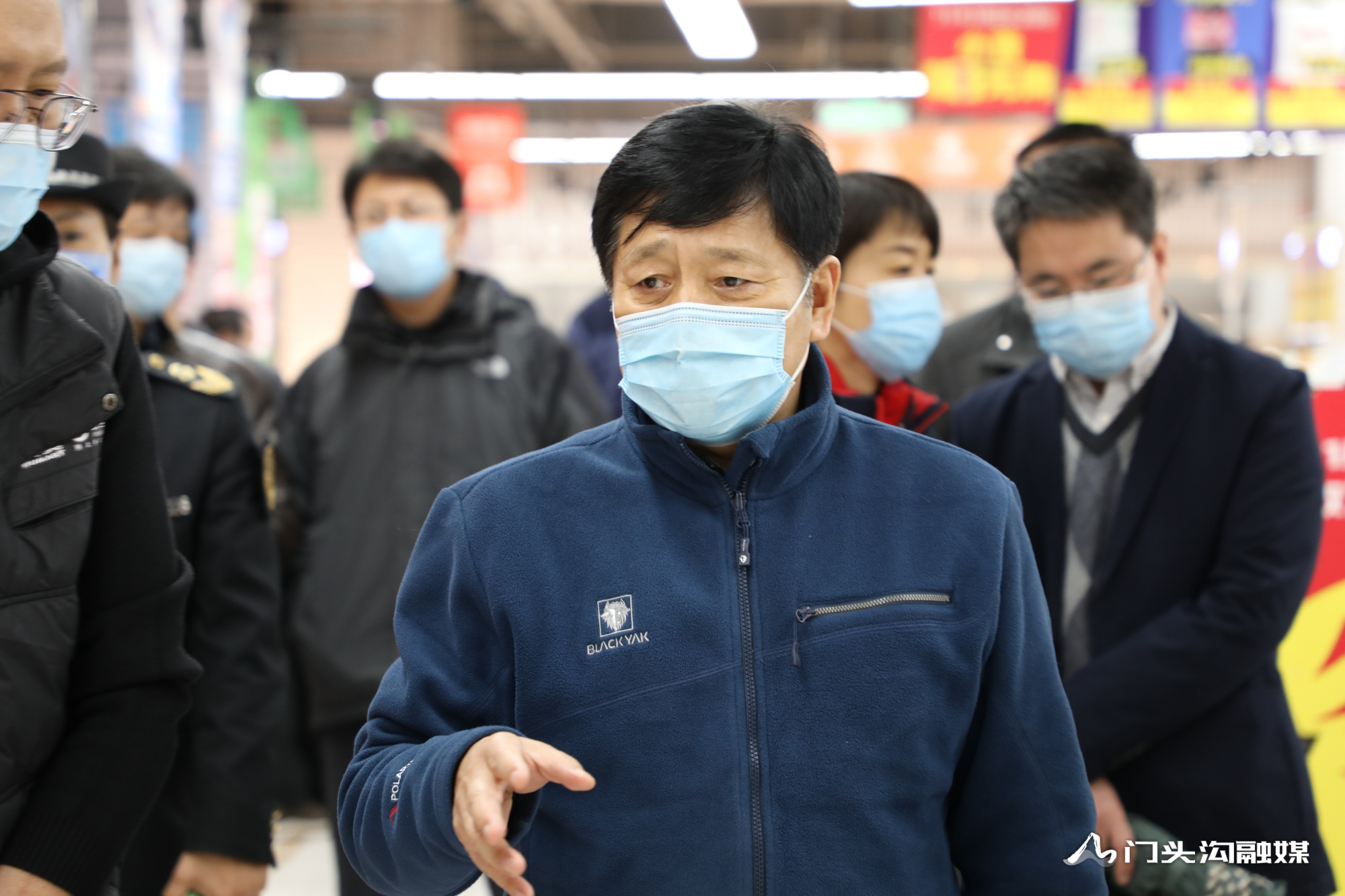 门头沟区长付兆庚检查冷链食品经营单位