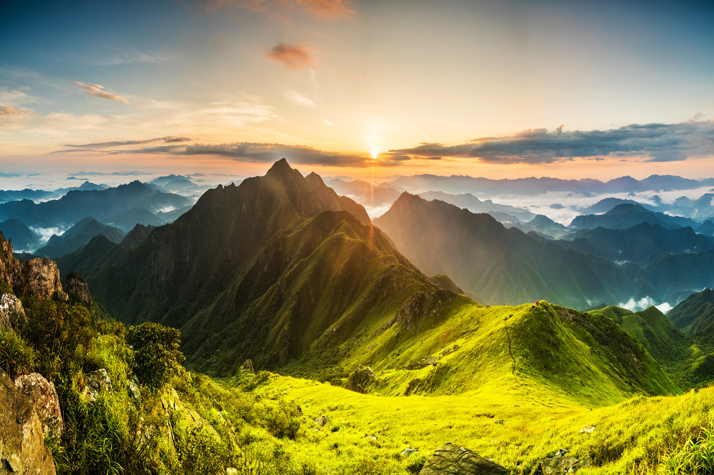 江西九连山风景区图片