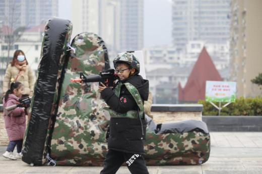 剪纸,灯彩,瓦雕,真人cs!桐庐县青少年宫举办"迎亚运 庆新年"系列活动